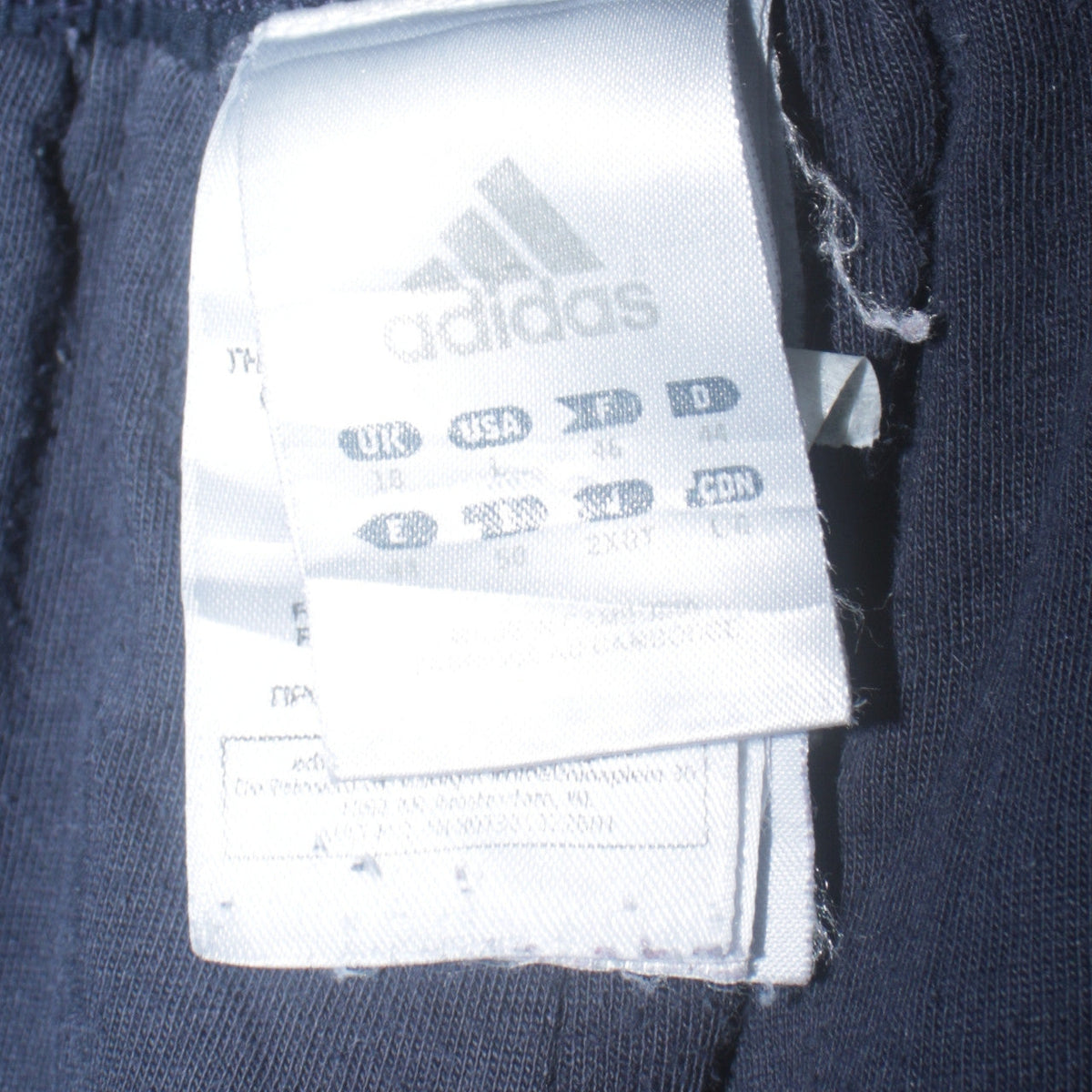 Adidas Women's Blue 2XL Jogger Trousers with Stripes