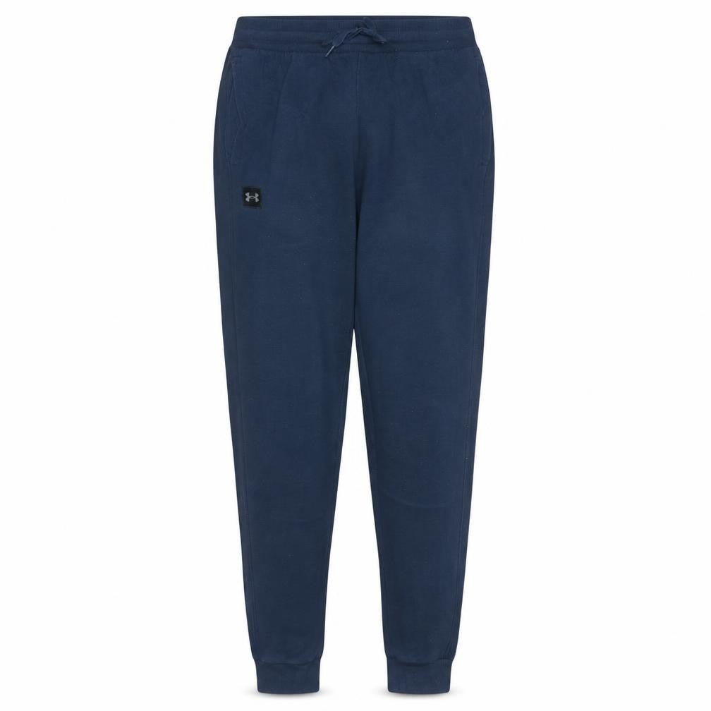 Under Armour Men's Blue Joggers L Fleece Tapered Sweatpants