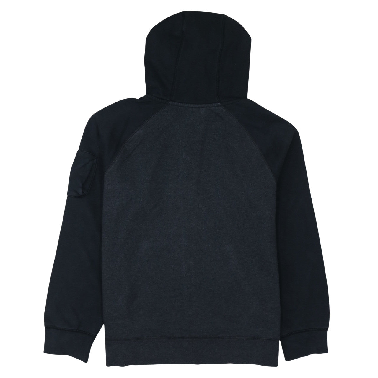 Nike Men's Black Full Zip Hoodie Size M Fleece Sweatshirt