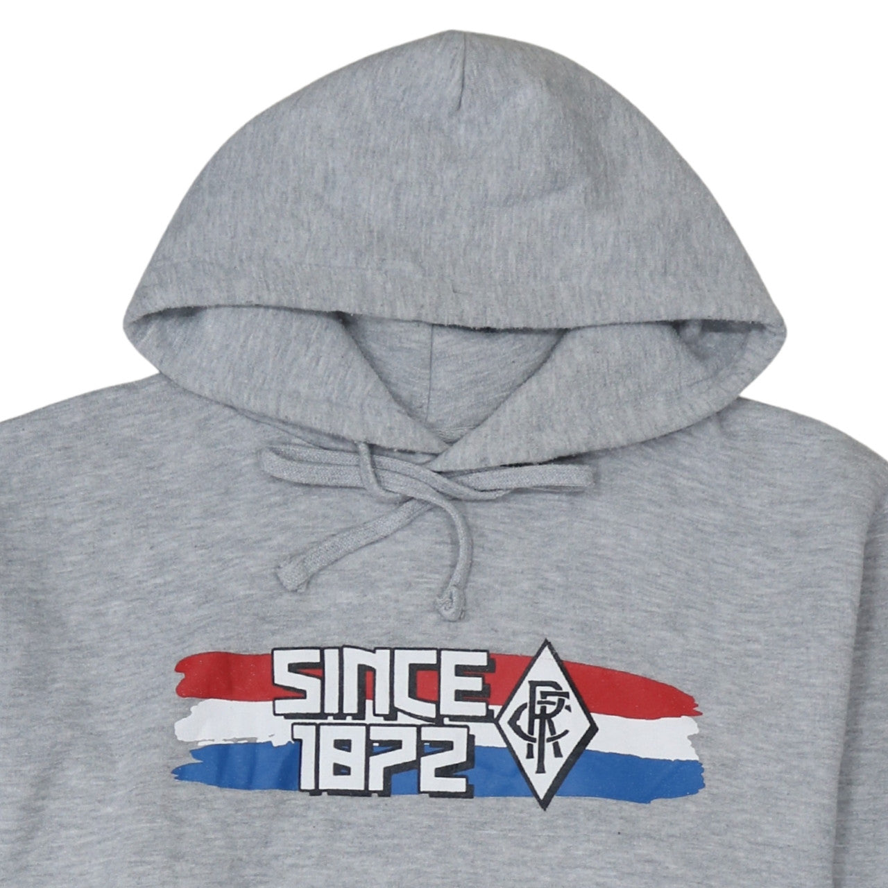 Russell Mens Grey Pullover Hoodie L Hooded Fleece Sportswear