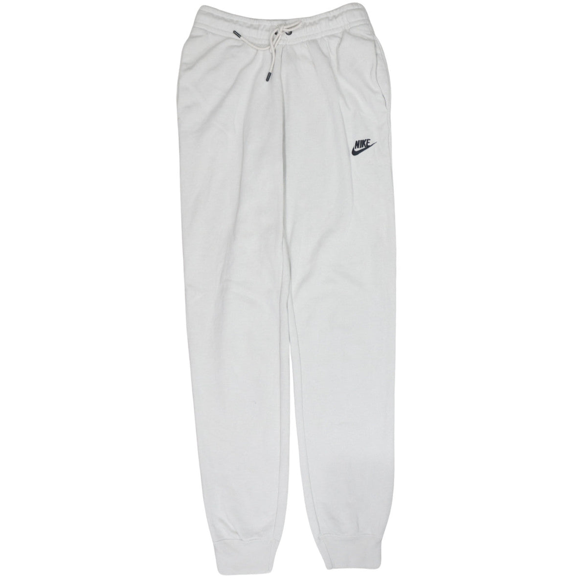 Nike Womens White XS Jogger Sweatpants with Logo