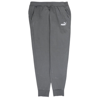 Puma Men’s Grey Jogger Sweatpants L Regular Fit Comfortable