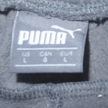 Puma Men’s Grey Jogger Sweatpants L Regular Fit Comfortable