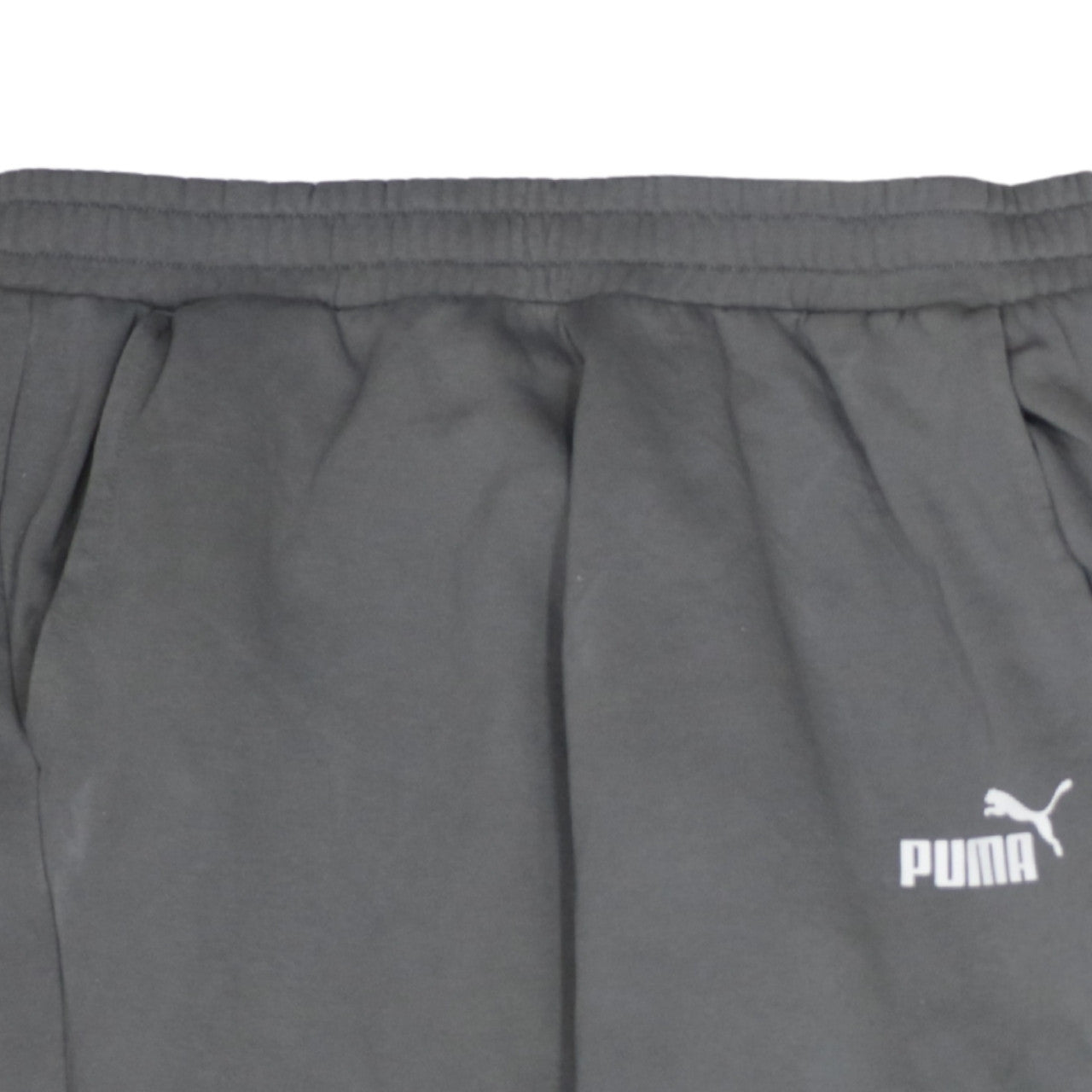 Puma Men’s Grey Jogger Sweatpants L Regular Fit Comfortable