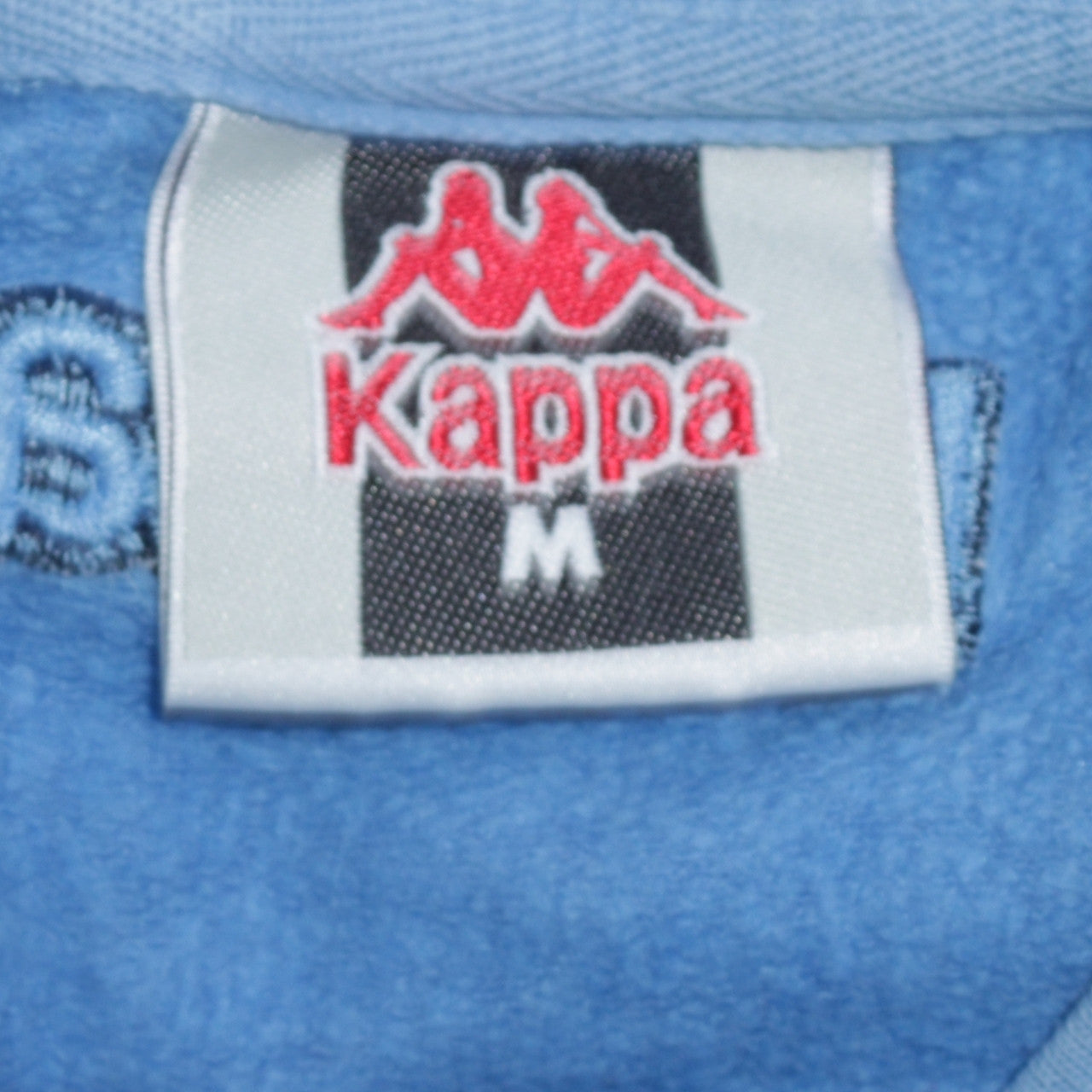 Kappa Men's Blue Crew Neck Sweatshirt M Pullover Classic Logo