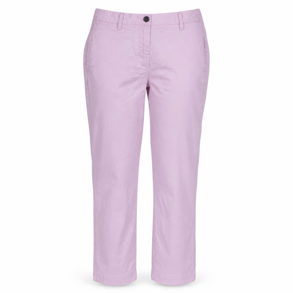 Tommy Hilfiger Women Pink Chino Trousers Size 8 Regular Fit
