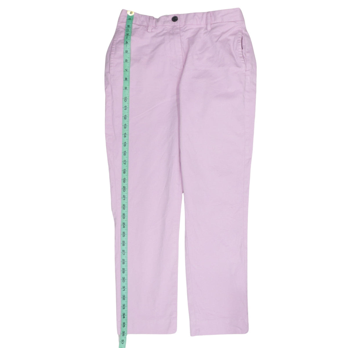 Tommy Hilfiger Women Pink Chino Trousers Size 8 Regular Fit