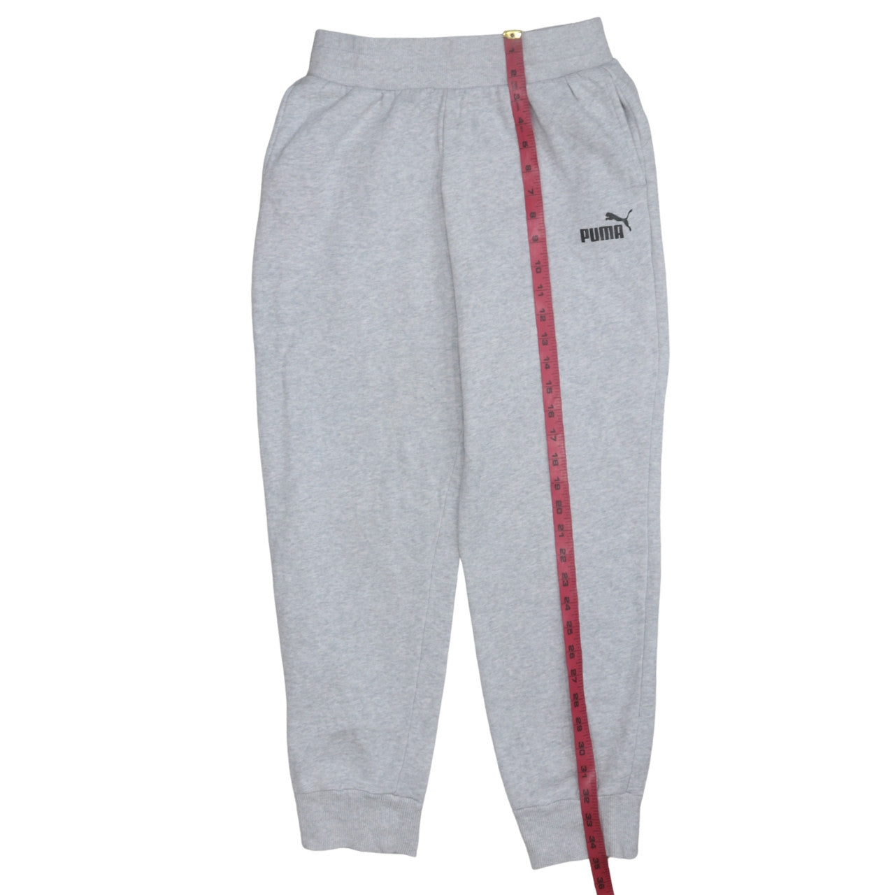 Puma Women's Grey Jogger Sweatpants Size S Cotton Blend