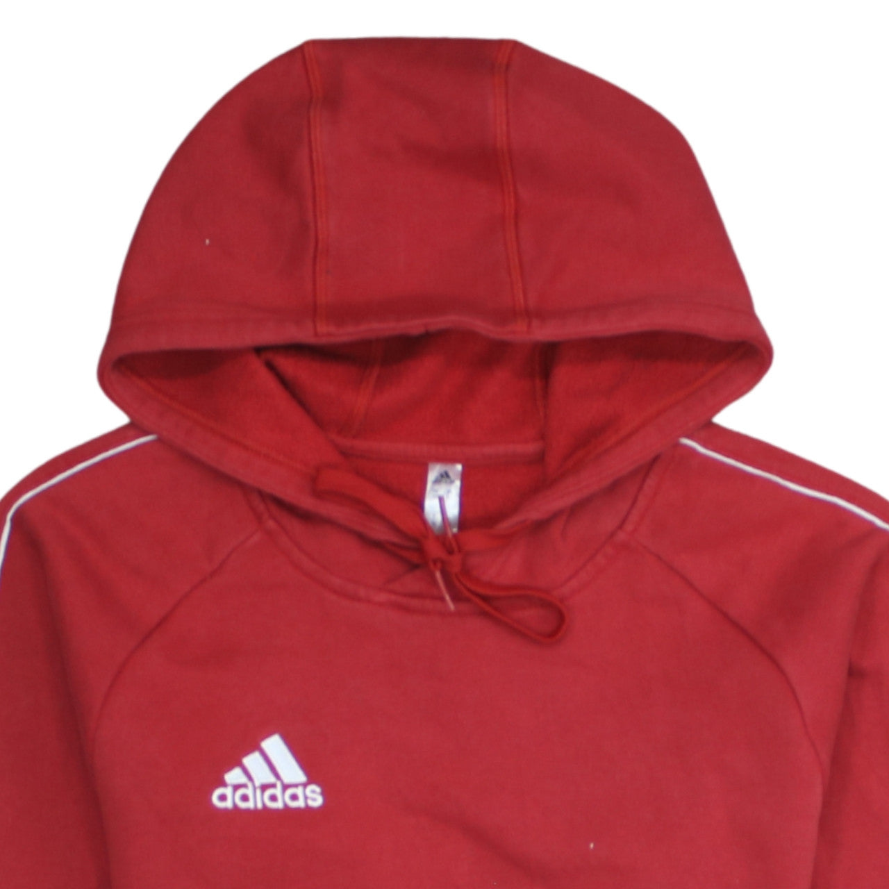 Adidas Men's Red Pullover Hoodie XS Sports Fleece