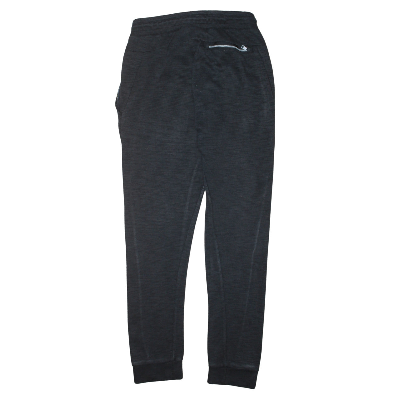 Nike Men's Black Jogger Trousers S Regular Fit Cotton Blend