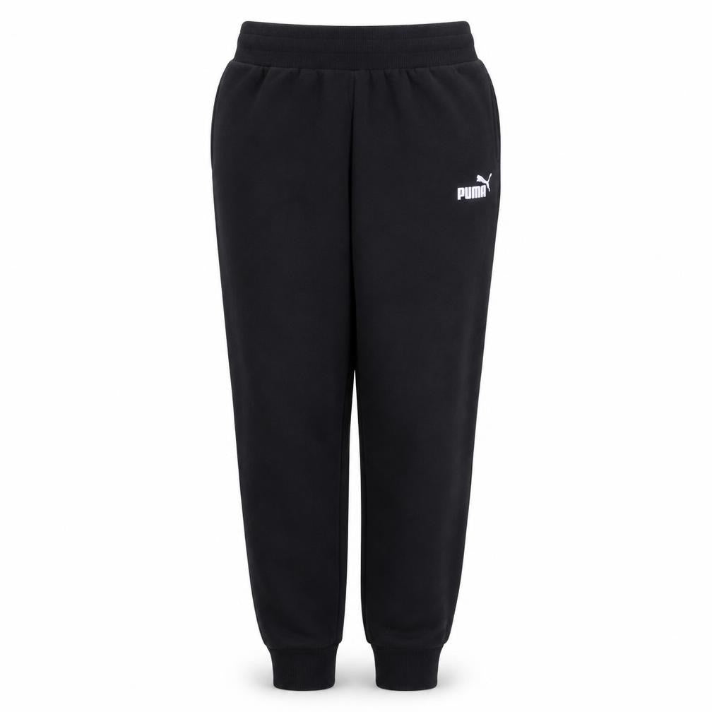Puma Women’s Black Jogger Sweatpants Size M Elastic Waist Cotton Blend