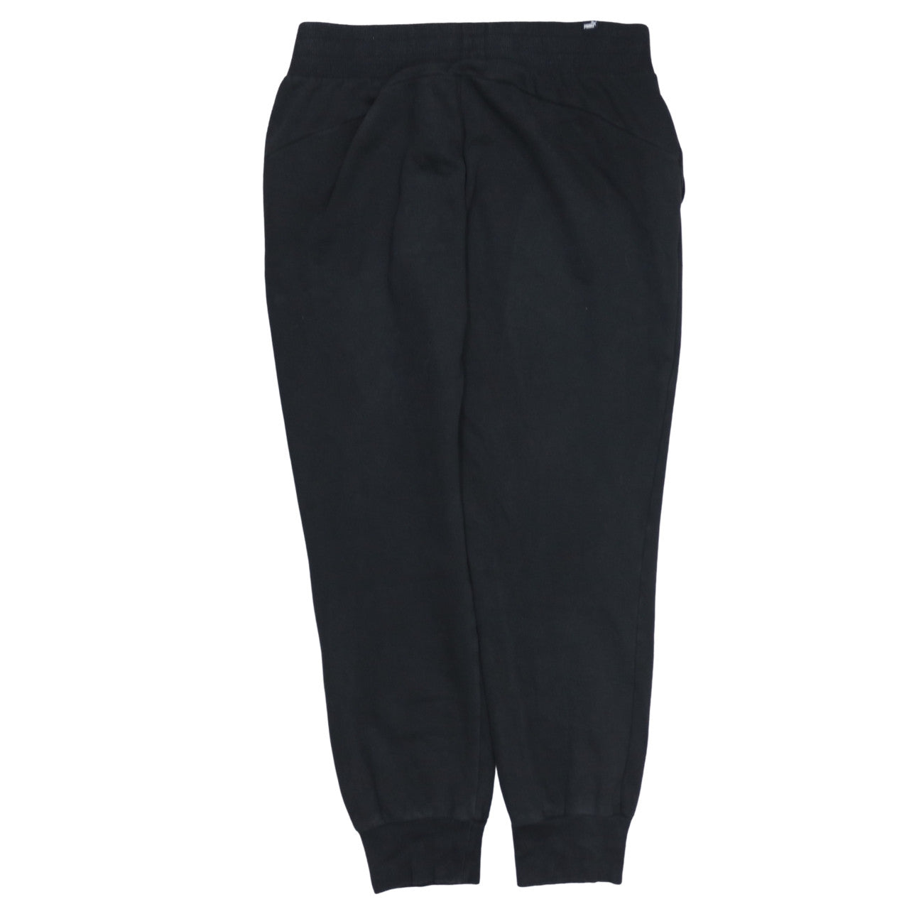Puma Women’s Black Jogger Sweatpants Size M Elastic Waist Cotton Blend