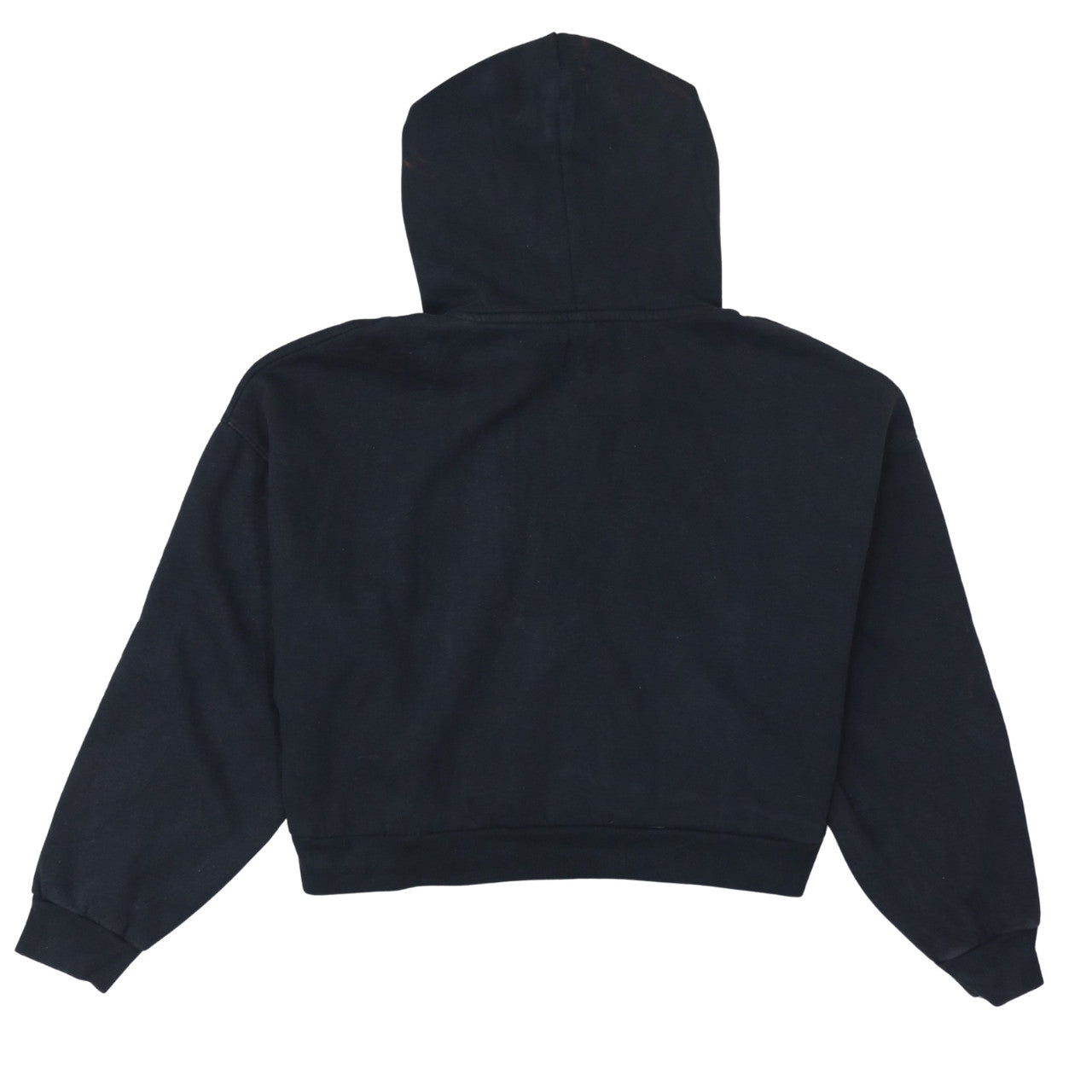 GAP Women Black Small Pullover Hoodie with Logo Detail