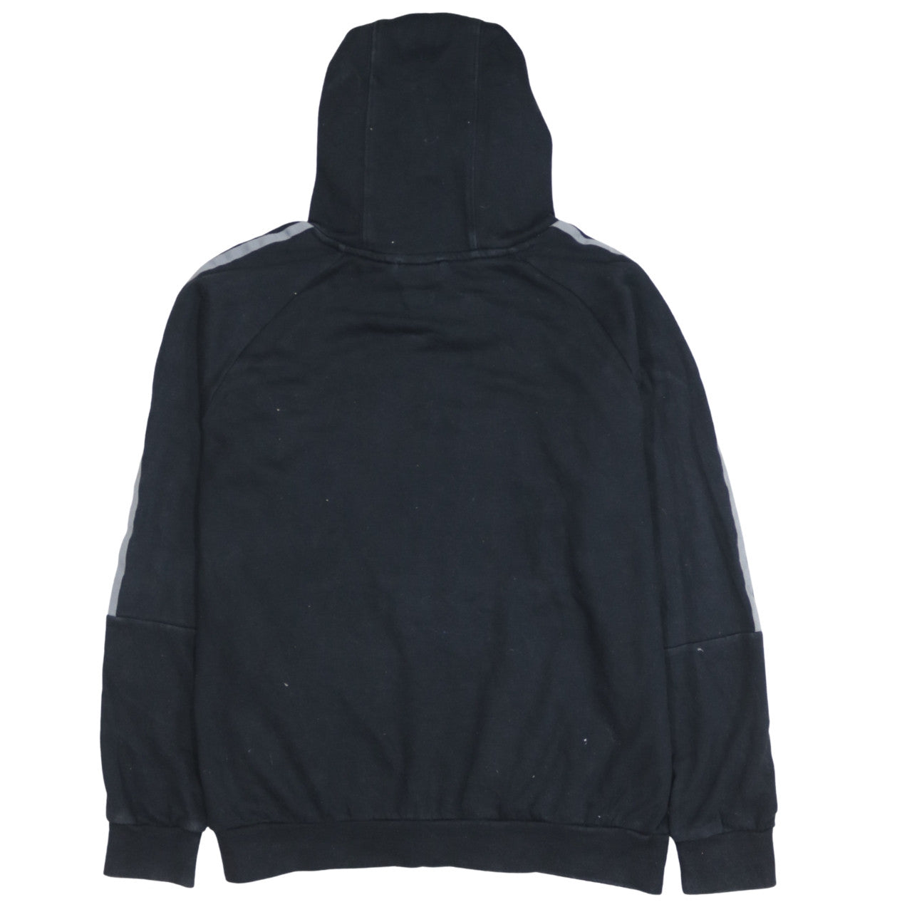 Adidas Boys Black Pullover Hoodie L 13-14 Years Cotton Blend Logo Sportswear