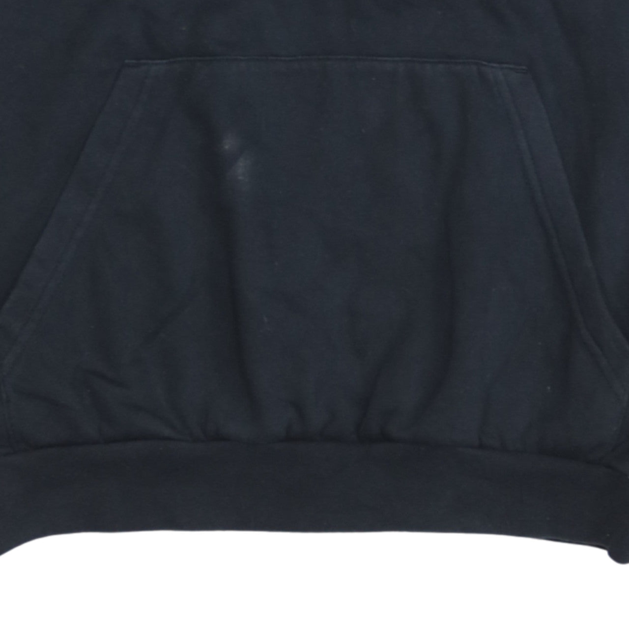 Adidas Boys Black Pullover Hoodie L 13-14 Years Cotton Blend Logo Sportswear