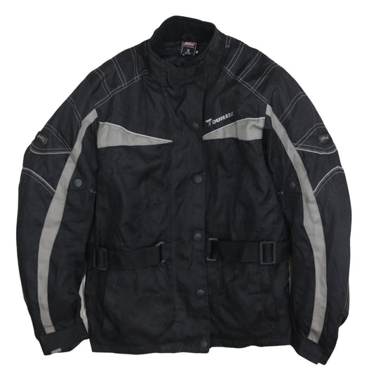 Polo Touring Unisex Black S Motorcycle Jacket Waterproof Belted