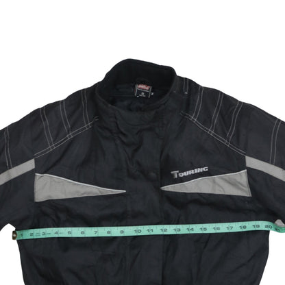 Polo Mens Touring Black S Motorcycle Jacket Waterproof Belted