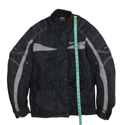 Polo Mens Touring Black S Motorcycle Jacket Waterproof Belted