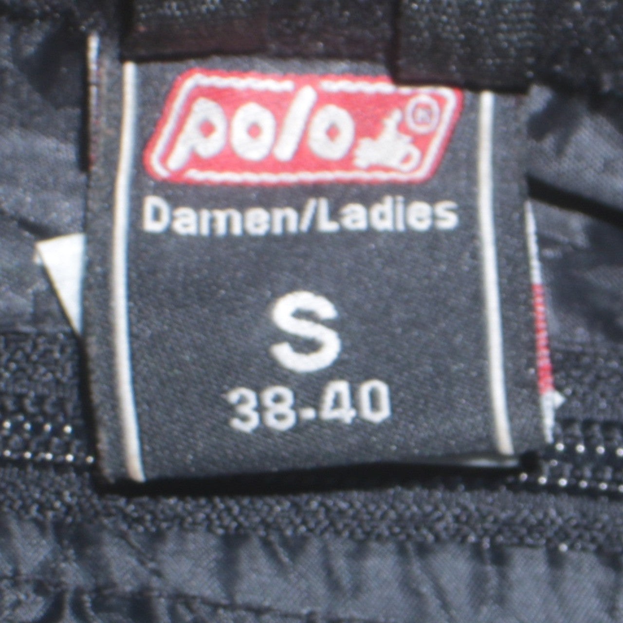 Polo Touring Unisex Black S Motorcycle Jacket Waterproof Belted