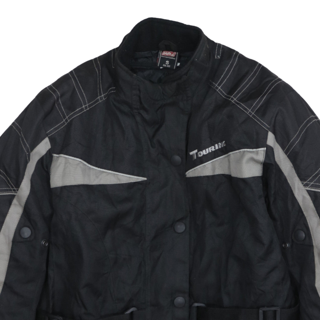 Polo Touring Unisex Black S Motorcycle Jacket Waterproof Belted