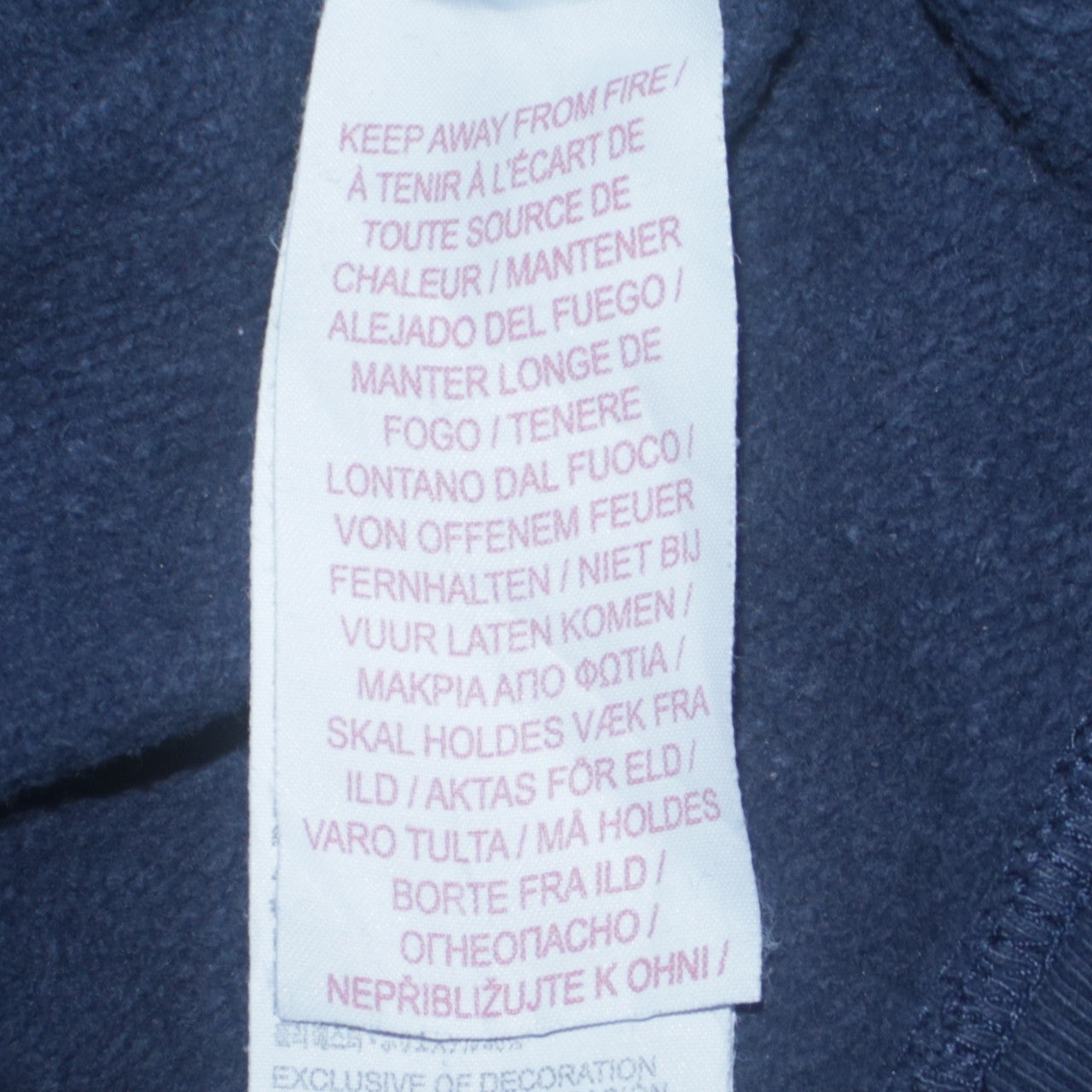 Levi's Boys Navy Blue Pullover Hoodie 14A (164cm) Logo Fleece Lined