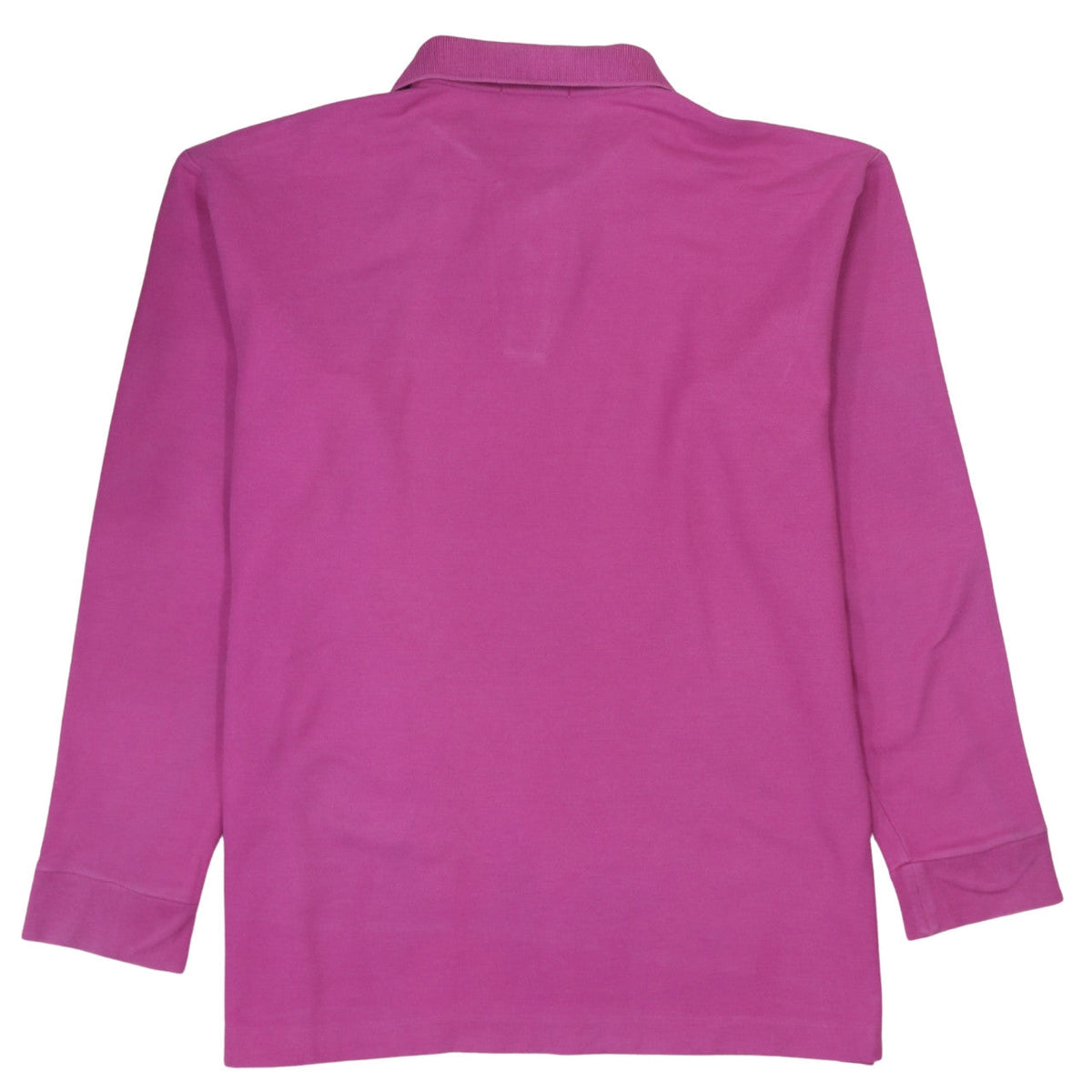 Fila Men’s Pink Long Sleeve Cotton Polo Shirt XL