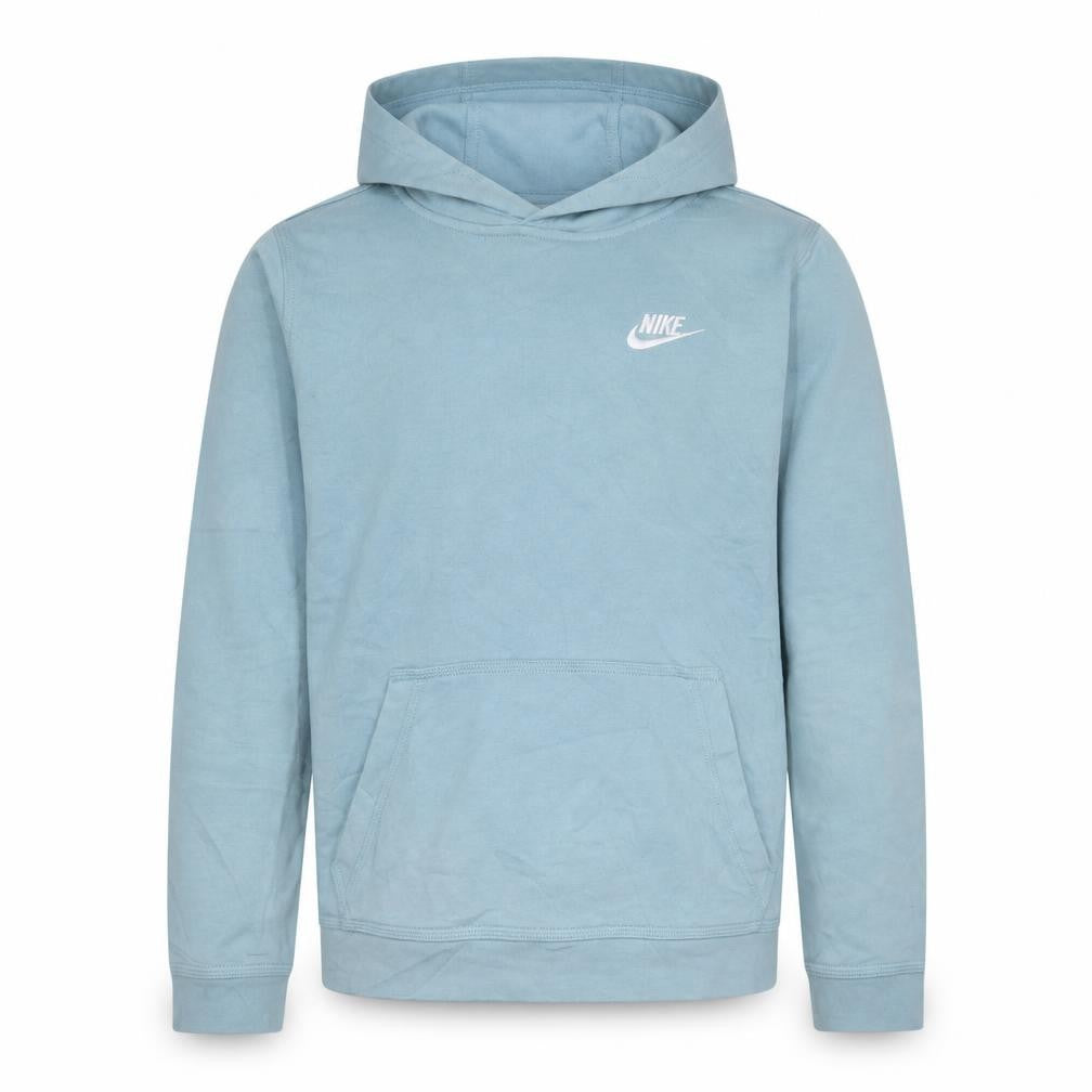 Nike Boys Blue Pullover Hoodie L 147-158cm Cotton Blend Casual