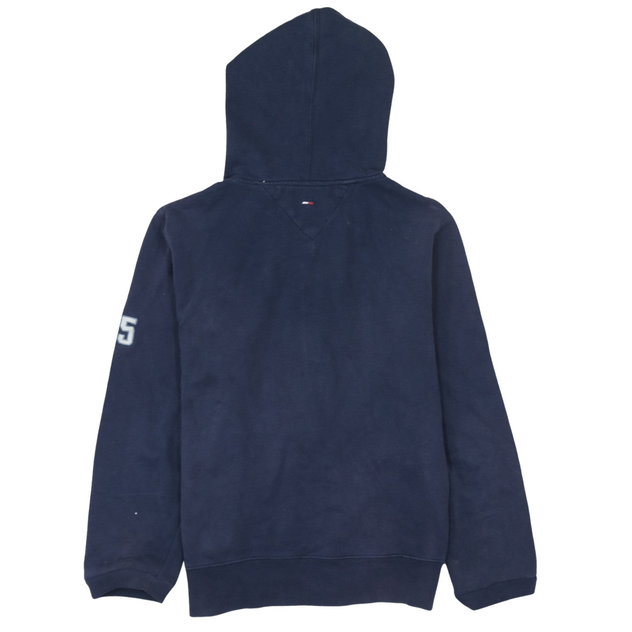 Tommy Hilfiger Men's Blue Full Zip Hoodie S Athletic Style