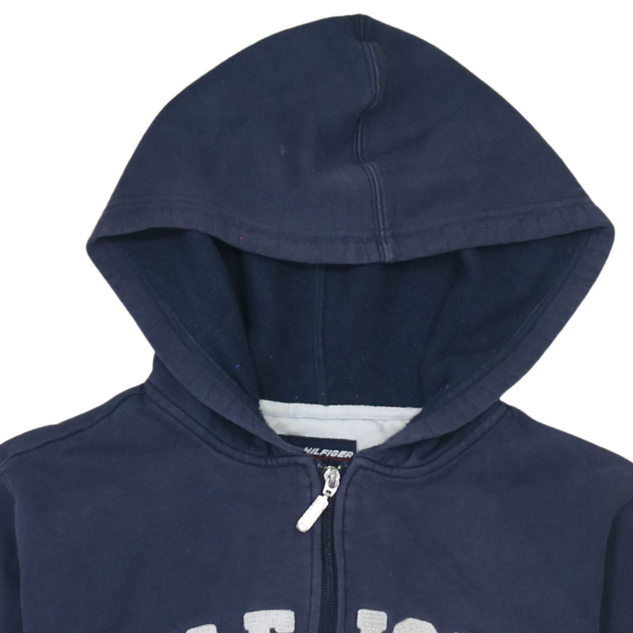 Tommy Hilfiger Men's Blue Full Zip Hoodie S Athletic Style