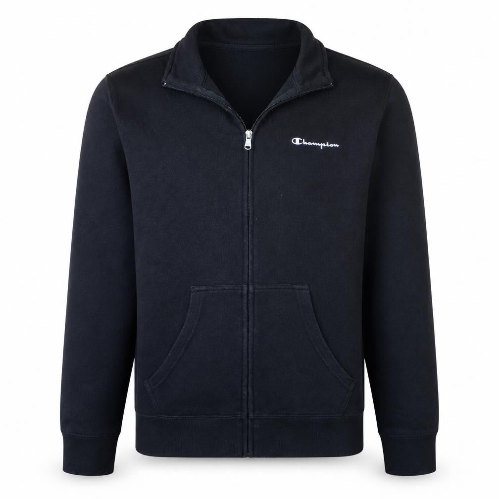 Champion Men's Black Full Zip Sweatshirt Size S