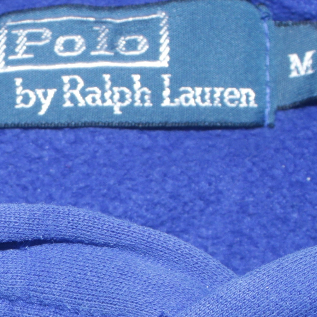 Ralph Lauren Men's Blue Embroidered Pullover Hoodie M