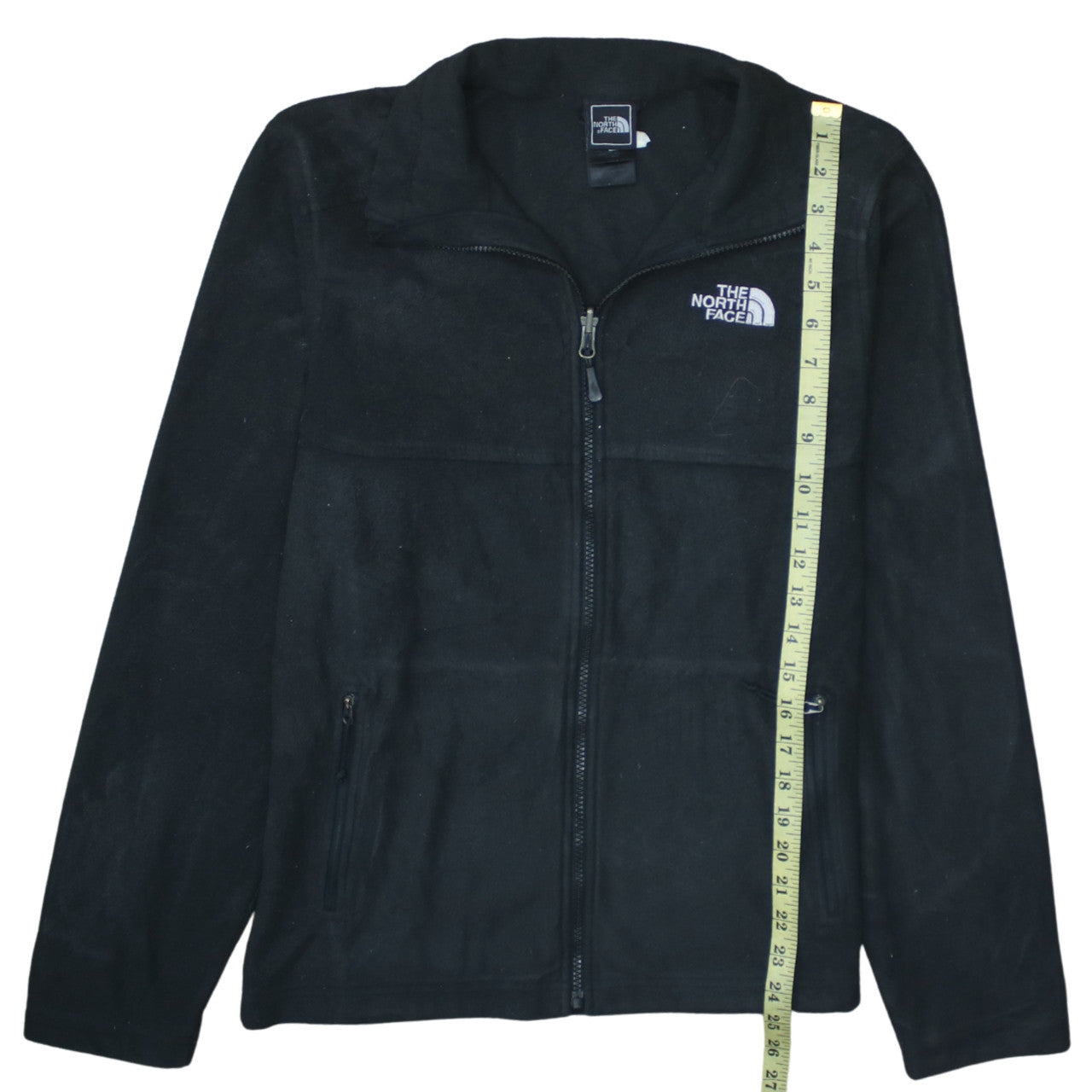 The North Face Men's Black Fleece Full Zip Jacket Size M