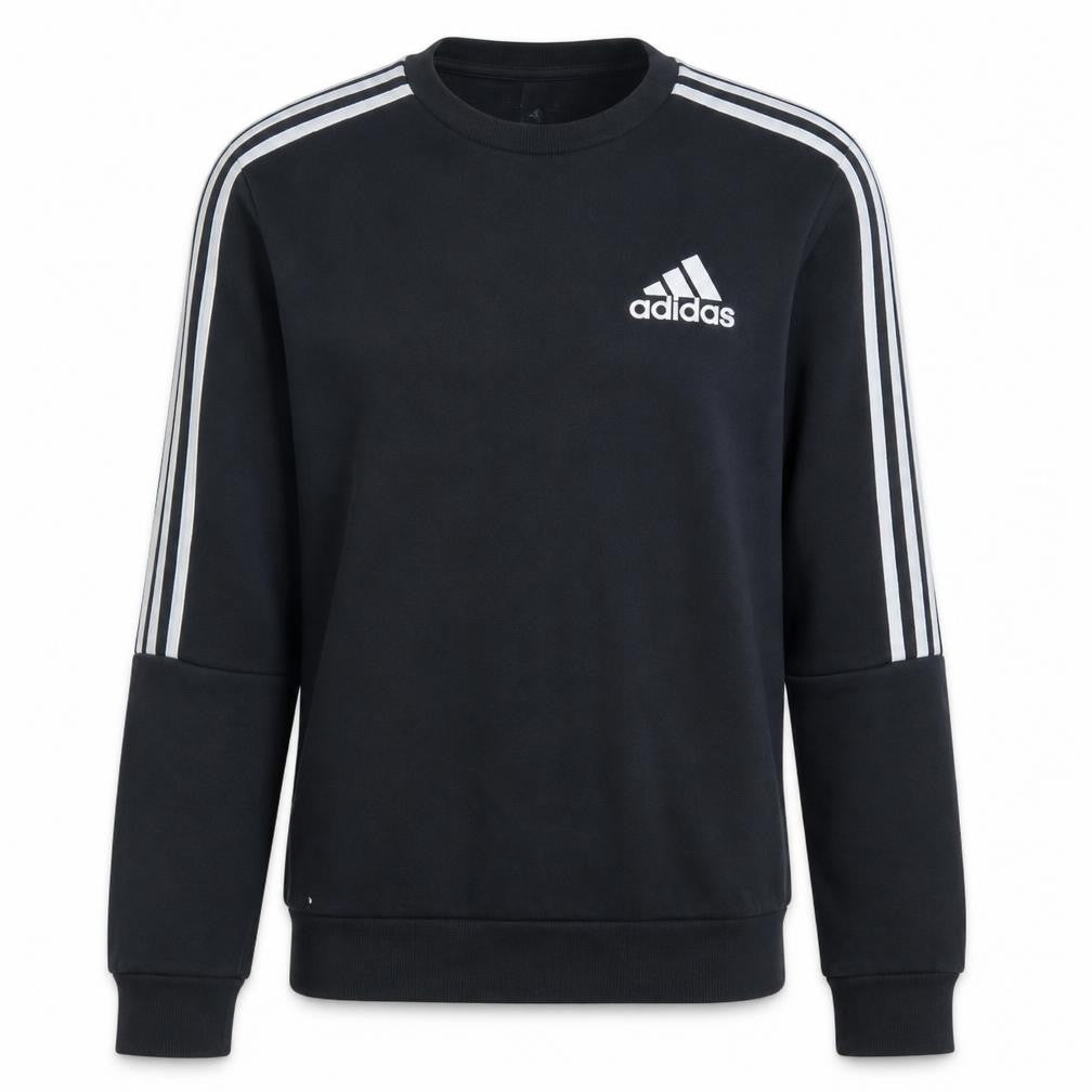 Adidas Men's Black Crew Neck Sweatshirt M Regular Fit Sportswear