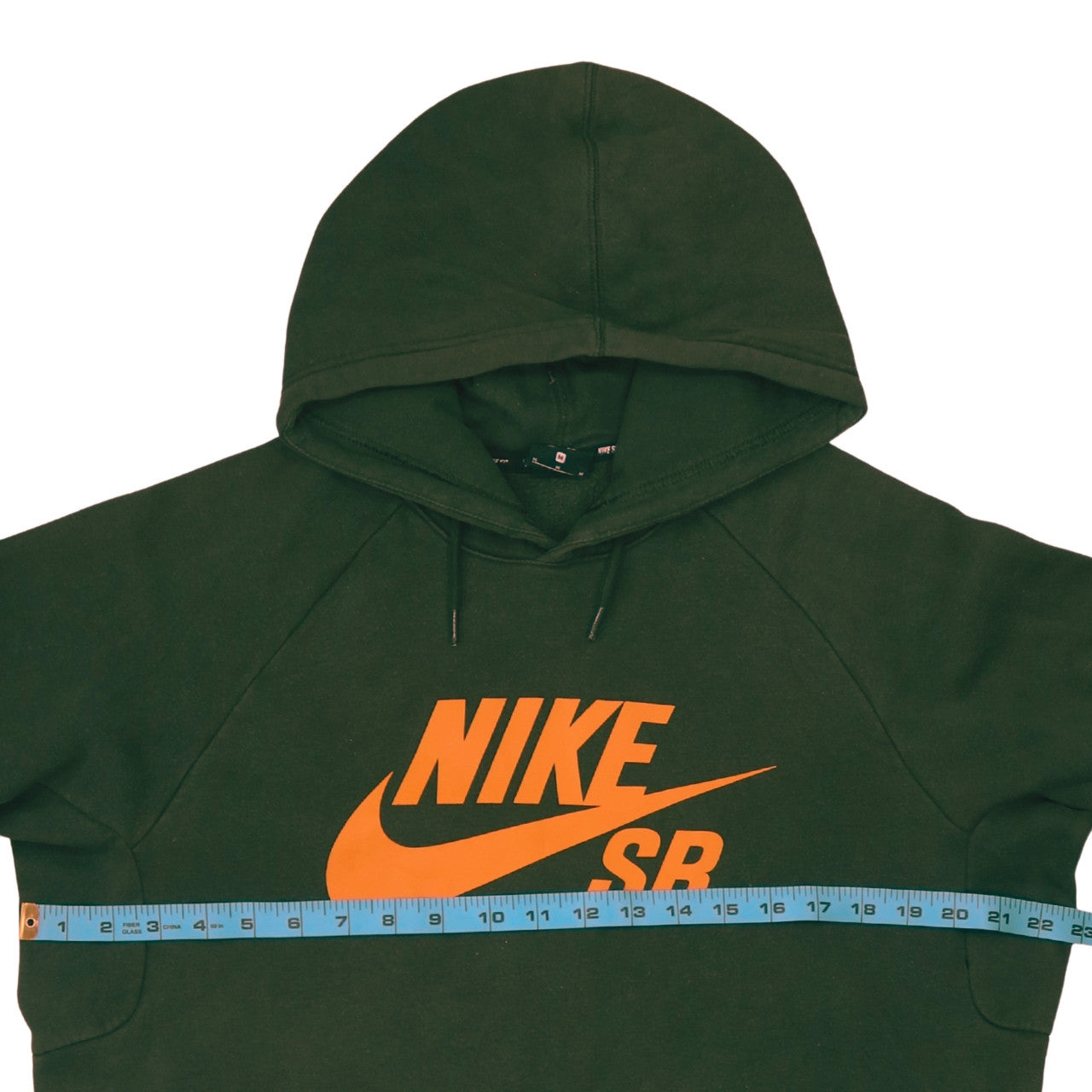 Nike SB Green Pullover Hoodie Size M Men's Skateboard Style