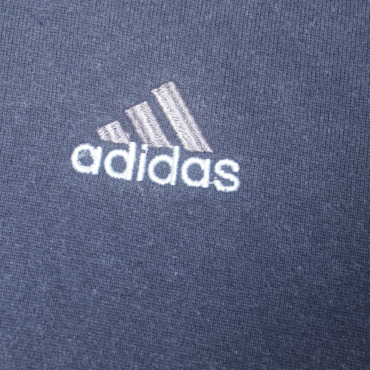 Adidas Men's Blue Pullover Hoodie L Sports Fleece Sweatshirt