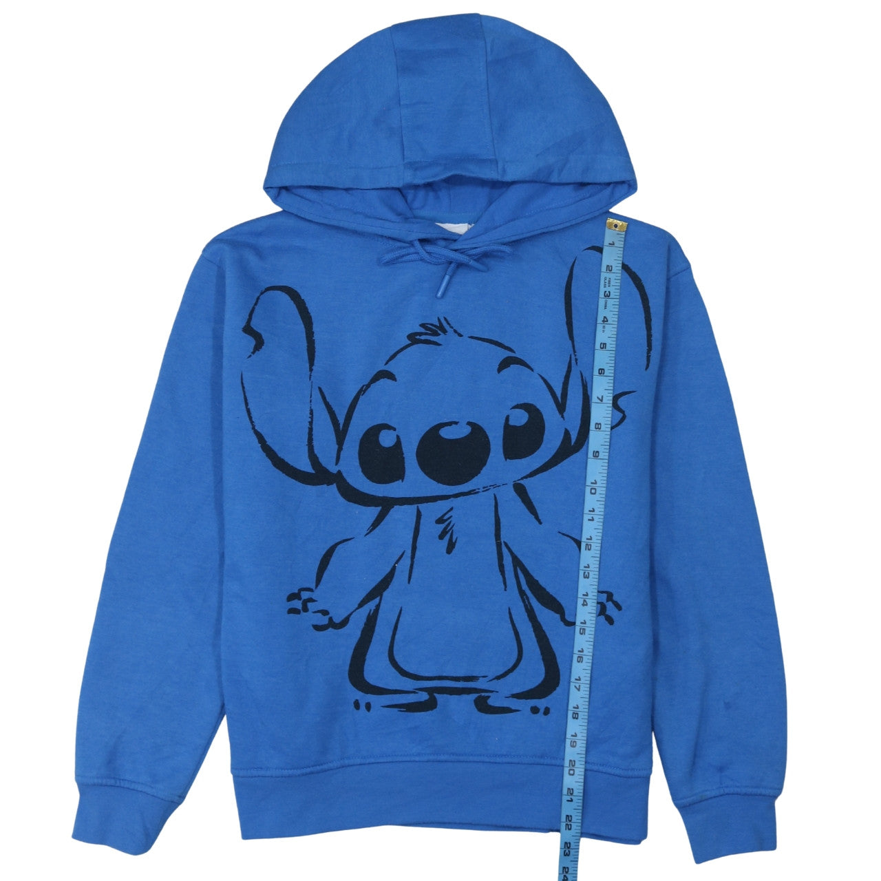 Disney Women’s Blue Stitch Pullover Hoodie XS UK 6/8