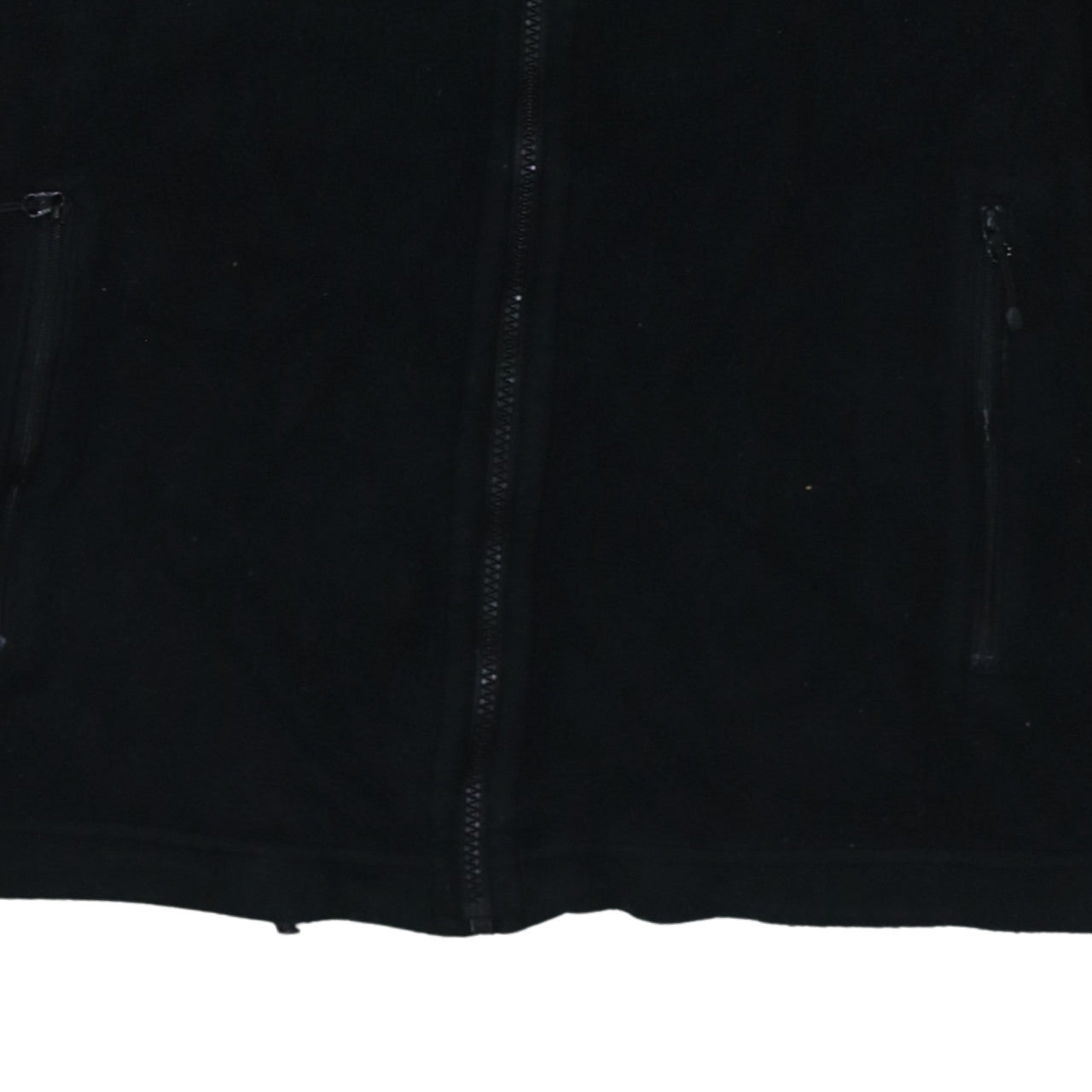 Jack Wolfskin Men's Black Fleece Full Zip Jacket Size M