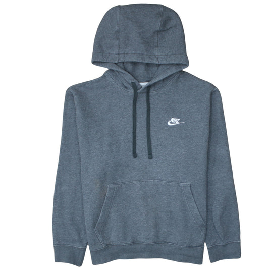 Nike Men's Grey Pullover Hoodie Small Fleece Sweatshirt