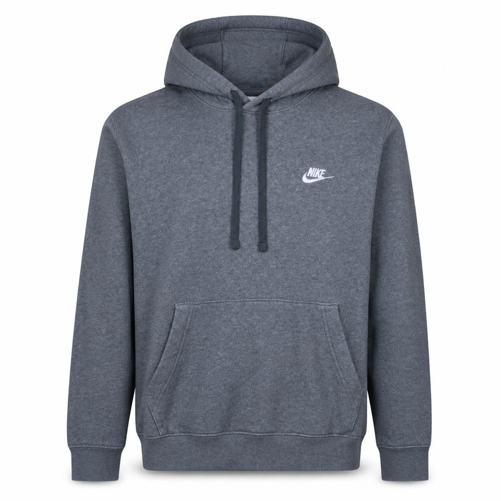 Nike Men's Grey Pullover Hoodie Small Fleece Sweatshirt