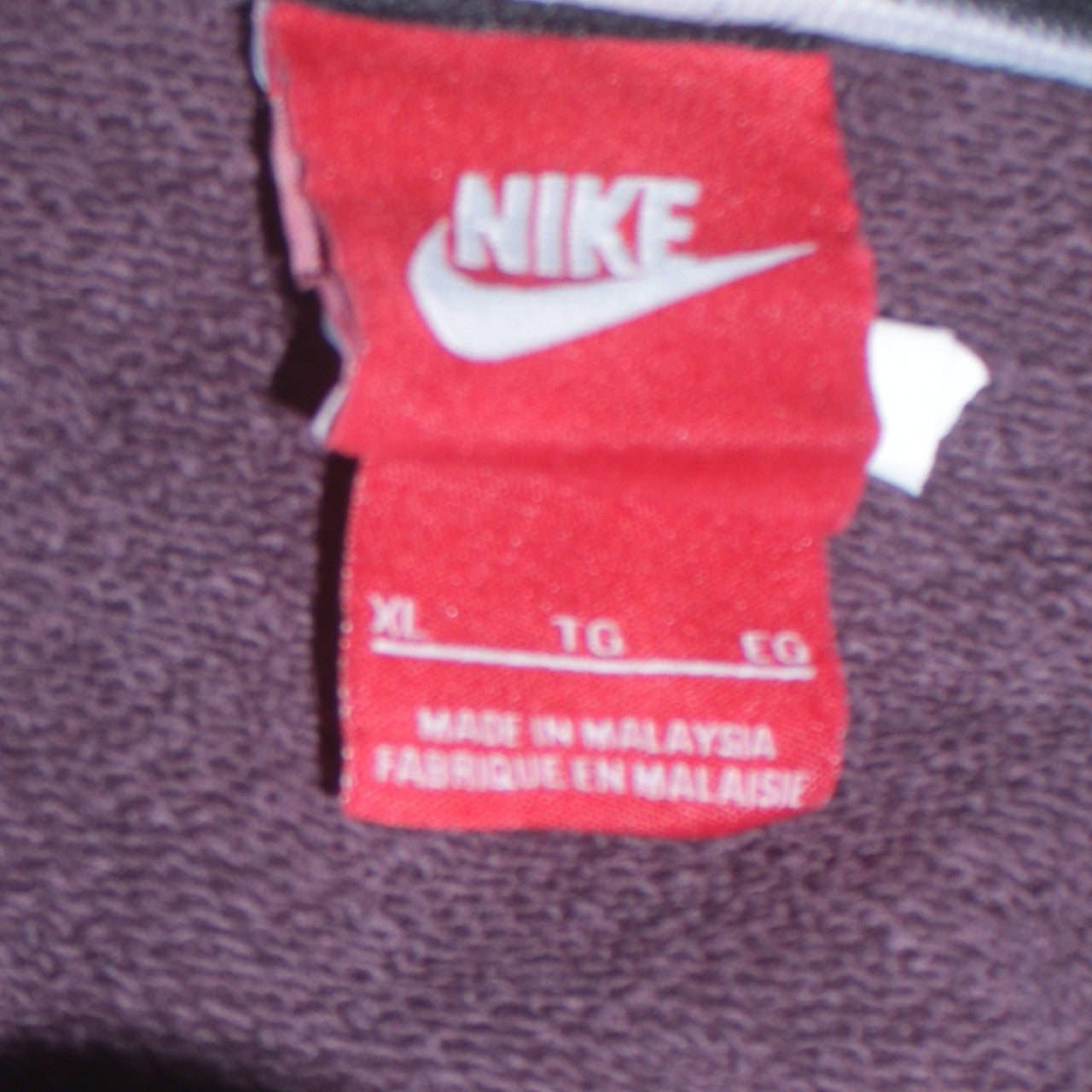 Nike Men's Brown XL Pullover Sweatshirt Crew Neck Cotton