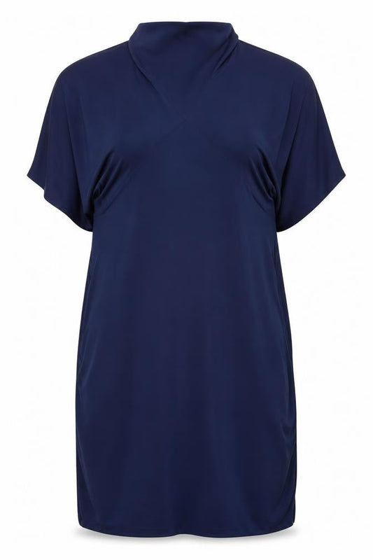 Next Women Blue Size 22 Sheath Knee Length Dress
