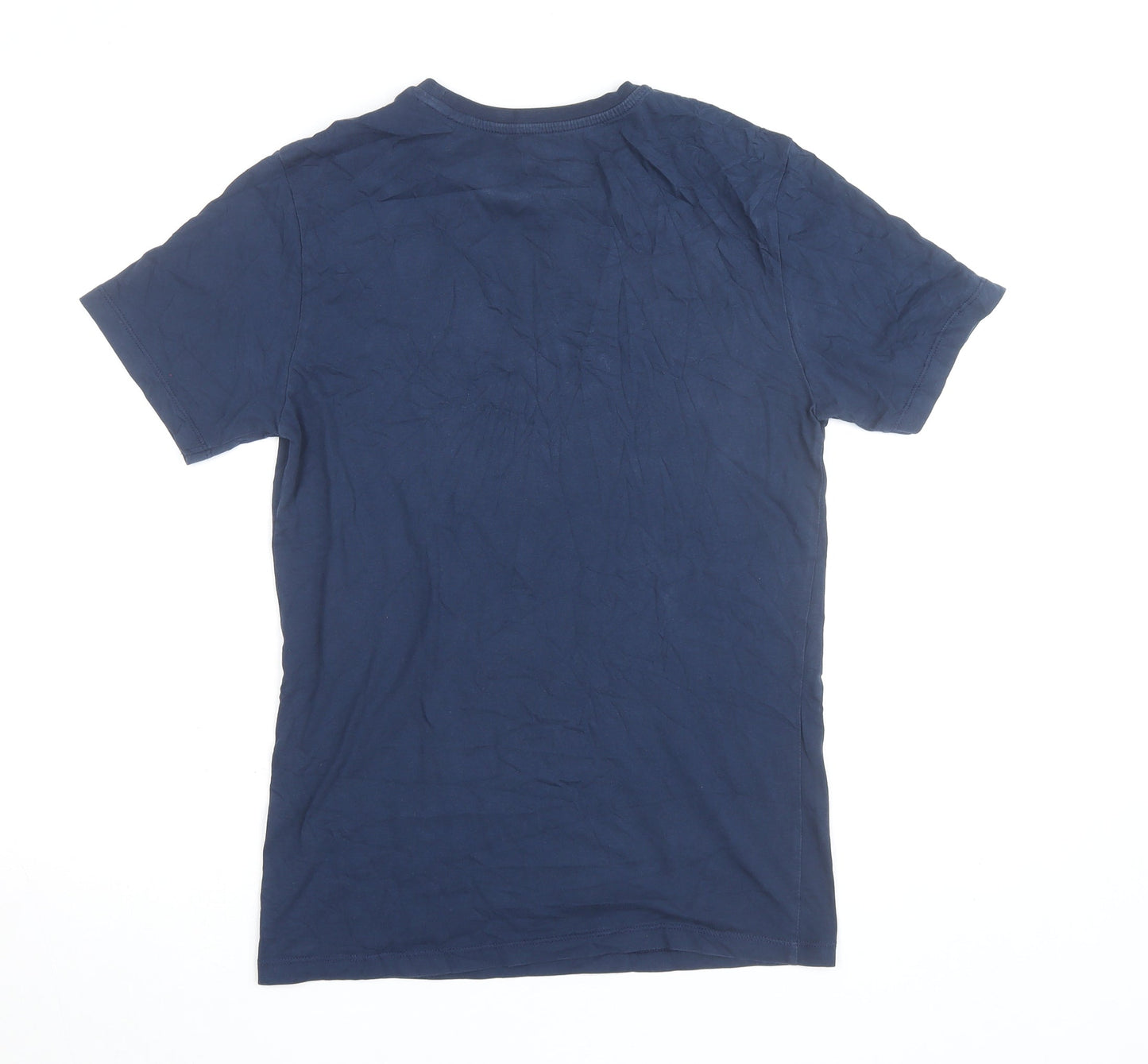 Star Wars Men’s Blue Cotton Graphic T-Shirt Small