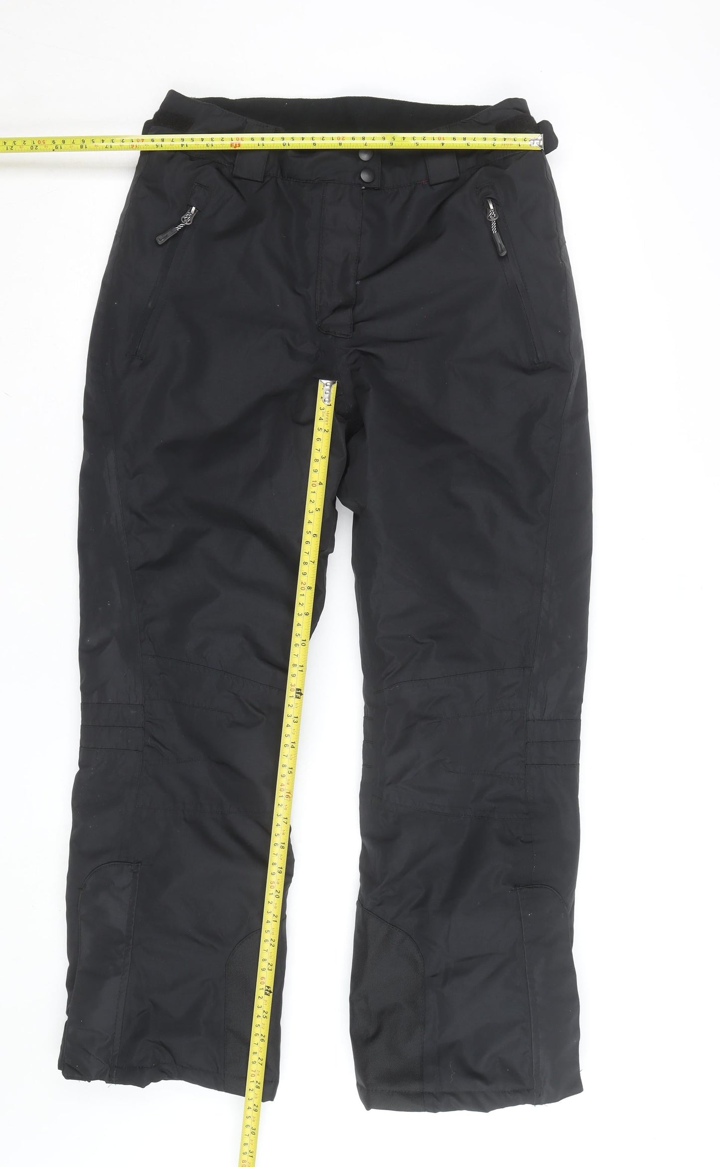Crivit Pro Men's Black L Snow Pants Waterproof Insulated Winter Trousers