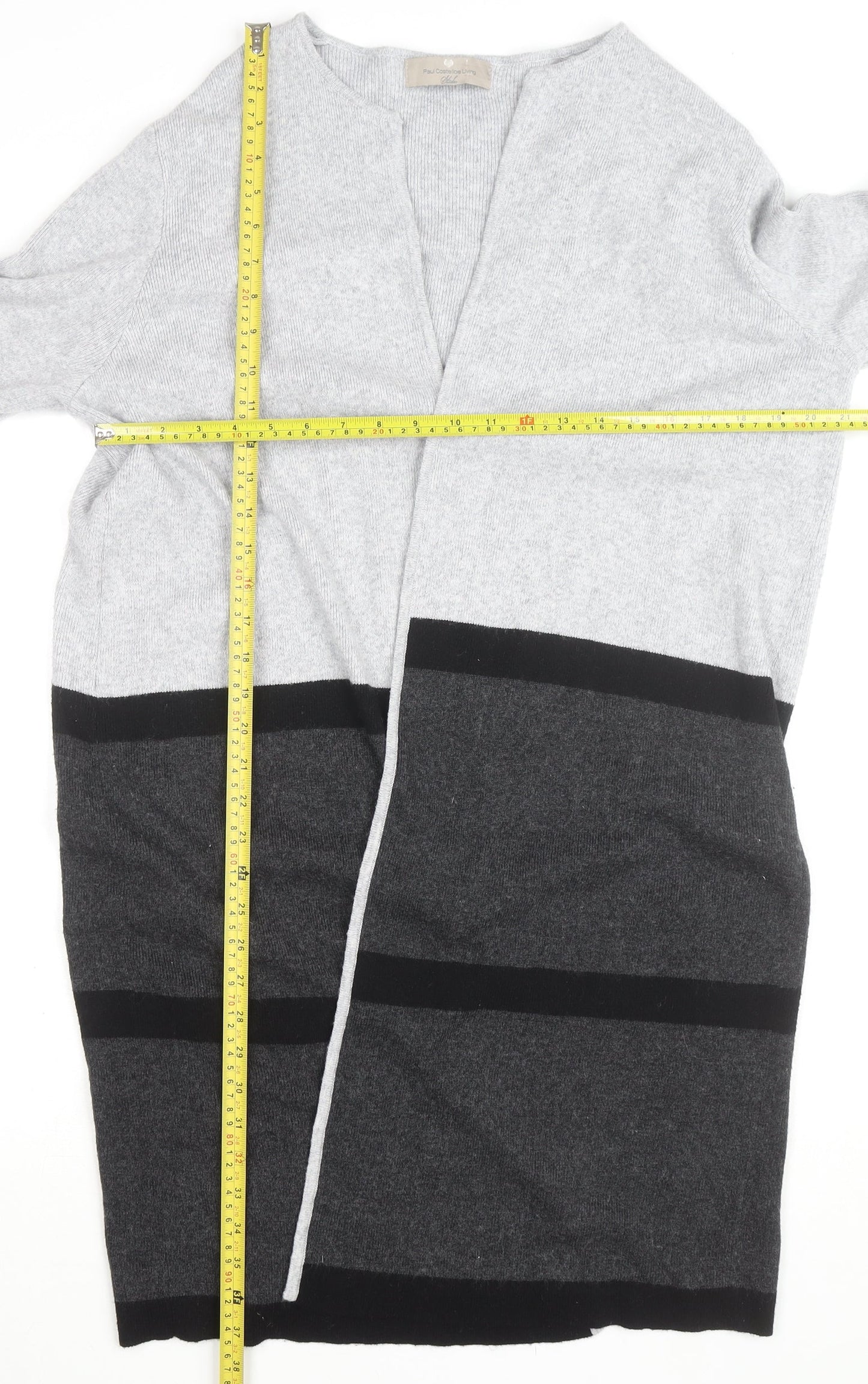 Paul Costelloe Living Studio Women’s Grey Cardigan Size 16
