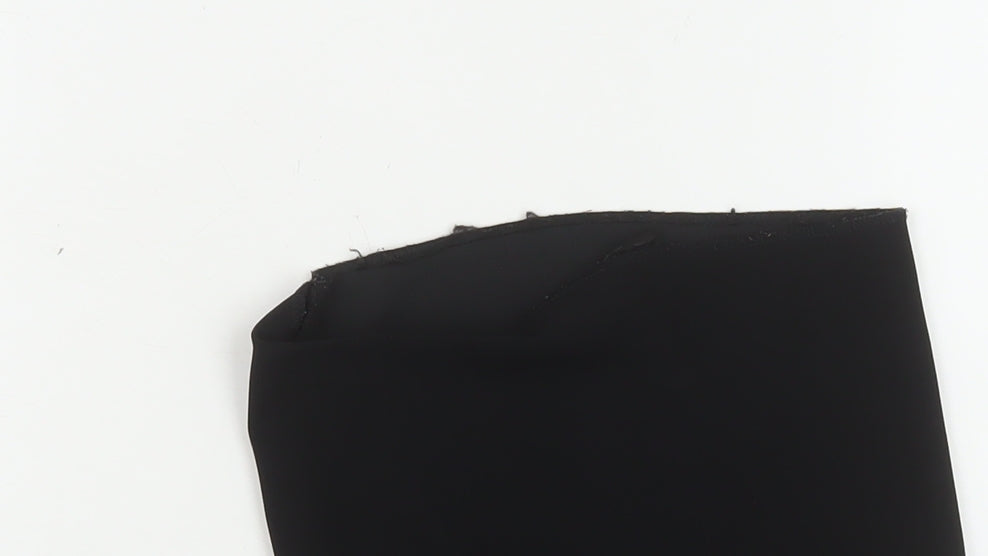 Topshop Women Black Size 12 Short Sleeve Blazer Jacket