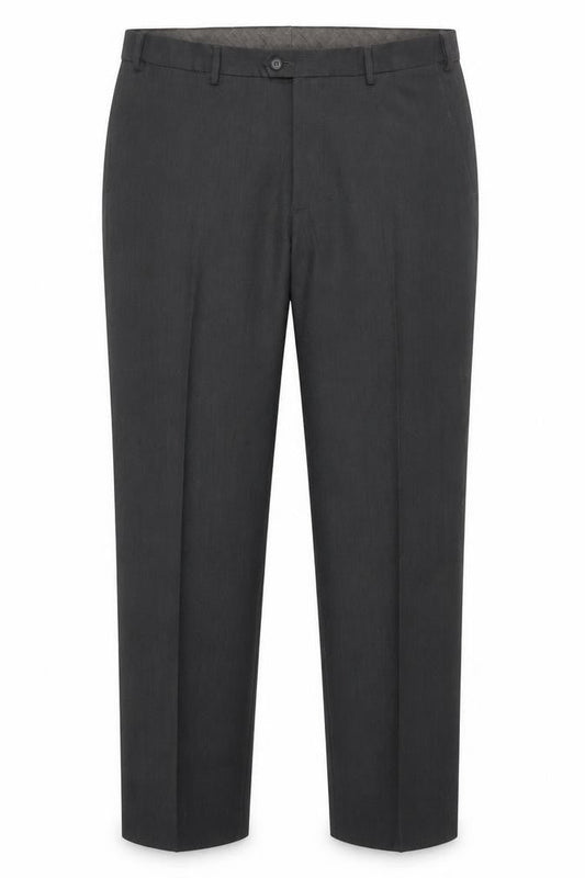 Marks & Spencer Men's Grey Regular Fit Dress Trousers 36W 29L