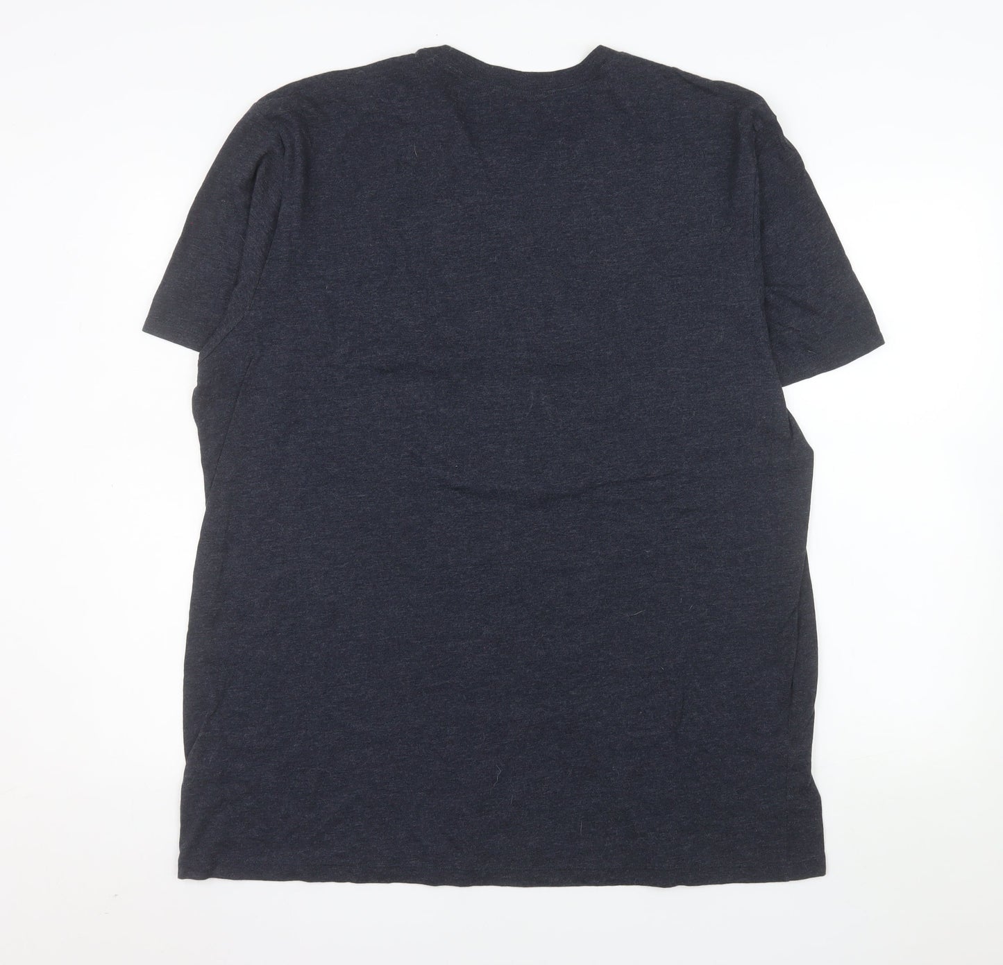 47 Brand Men's Navy Blue 2XL Patriotic Graphic Crew Neck T-Shirt
