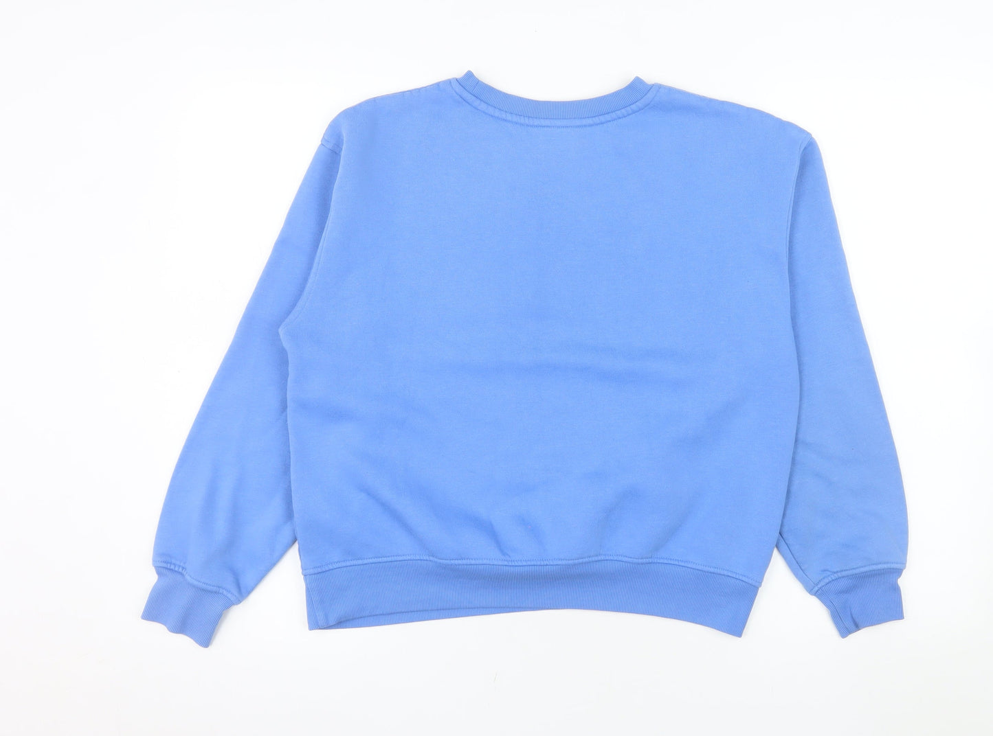 Dunnes Stores Women's Blue Small Crew Neck Manhattan New York Sweatshirt