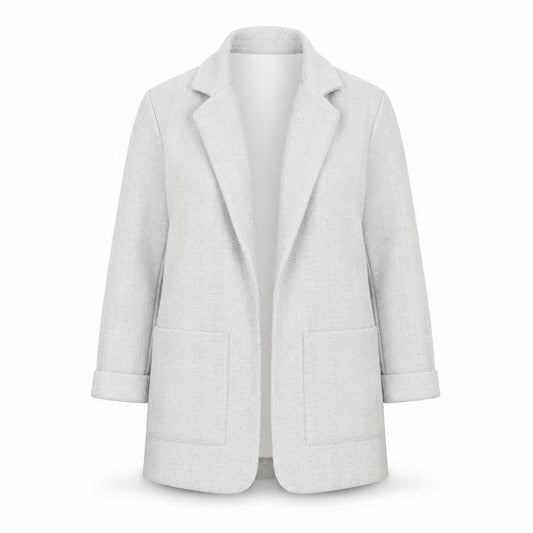 Dunnes Women’s Grey Coatigan Small Mid-Length Knit Jacket