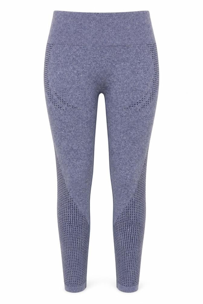Dunnes Stores Womens Blue Seamless Gym Leggings Size S